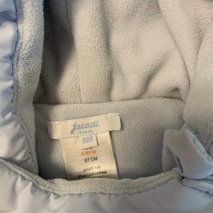 Jacadi Snow Baby Blue snow suit - size 6 months